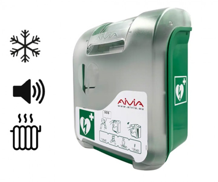 Szafka na defibrylator Aivia 200 V3 Heating Fanning Alarm